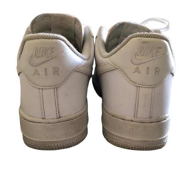 Nike White Air Force 1 ’07 315122-111 Mens Size 12 Sneakers Shoes Low - Picture 4 of 9